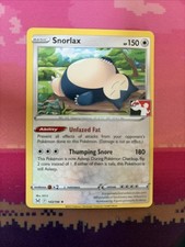 Pokemon Card Snorlax Lost
