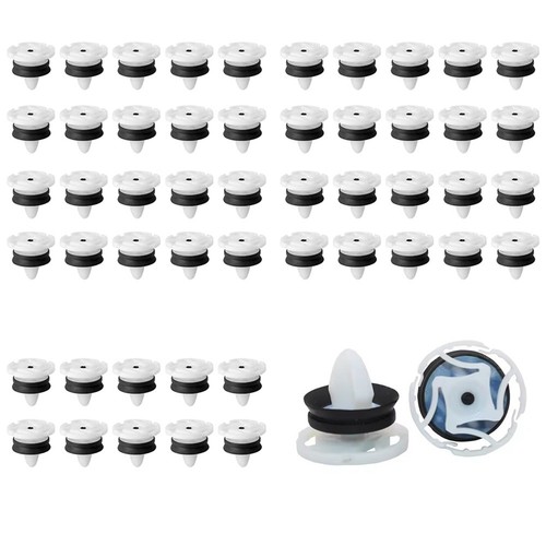50pcs car door clip rivet - car,