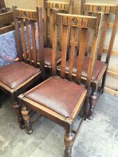 Wooden pub chairs Vintage 1930s