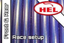 Trans Blue GSXR1000 K3-K4 2003-2004 RACE SETUP + REAR HEL BRAIDED BRAKE LINES