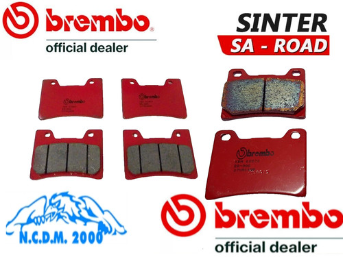 Front brake pads brembo - brake,