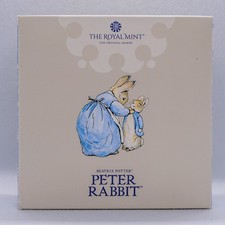 Peter Rabbit Royal Mint 2021 UK 1oz proof silver Coin Ltd ed 5,000