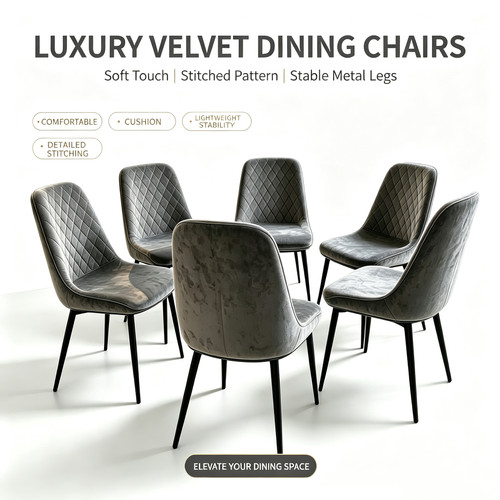 4pcs dining chairs set - dining,