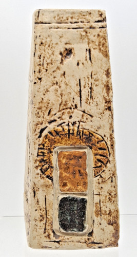 Vintage troika pottery coffin - pottery,