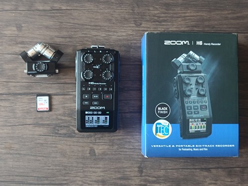 Zoom handy recorder track - h6,
