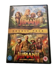 Jumanji DOUBLE PACK DVD The Next Level and Welcome to The Jungle