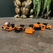 💥Micro Machines Construction Set Galoob Vintage x 6 VGC mixer roller bulldozer 
