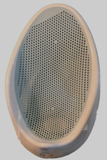 AngelCare Baby Bath Seat Soft Touch White & Aqua Non Slip Base Portable NEW