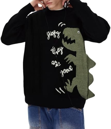 Men olive green knit - green,