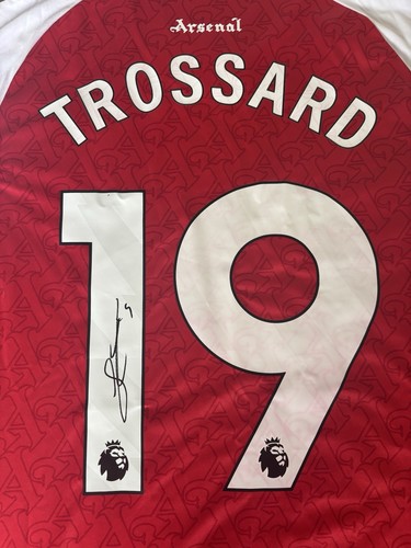 Leandro trossard signed shirt - leandro,