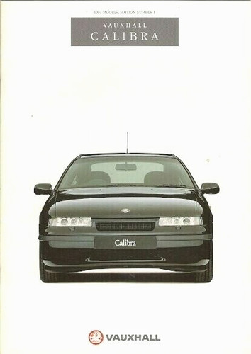 Vauxhall calibra 1992 - vauxhall, uk