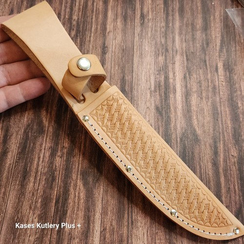 Natural leather basketweave - leather,