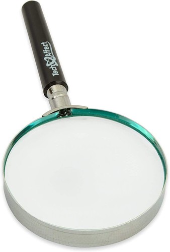 Real glass magnifying - magnifying, for