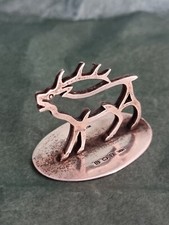 VINTAGE STERLING SILVER STAG