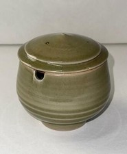 Studio Pottery Harry and May Davis Crowan Pottery Preserve Condiment Pot & Lid