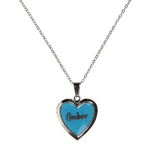 Personalised glow locket - personalised, up