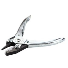 Round & Flat Nylon Jaws Parallel Plier Return Spring 140mm Maun 4773-140