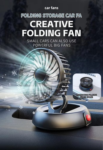 Portable vehicle fan car - portable,