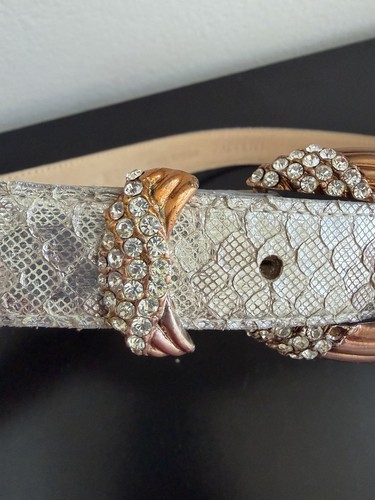 Adolfo genuine snakeskin - genuine,