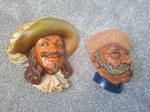 Bossons chalkware head - 2, x