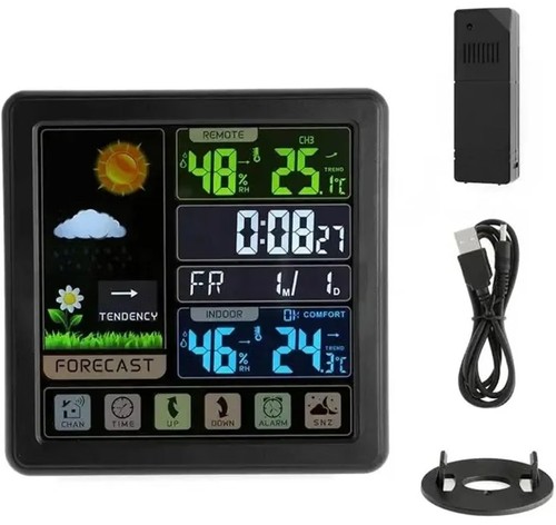 Weather station wooden - station,,