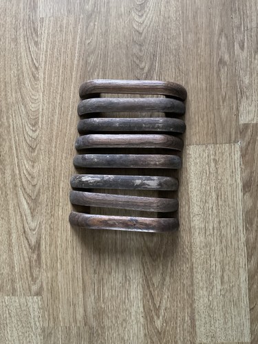 60s 70s wooden oblong door - oblong,