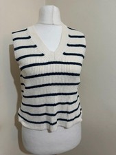 Zara knitted sleeveless jumper