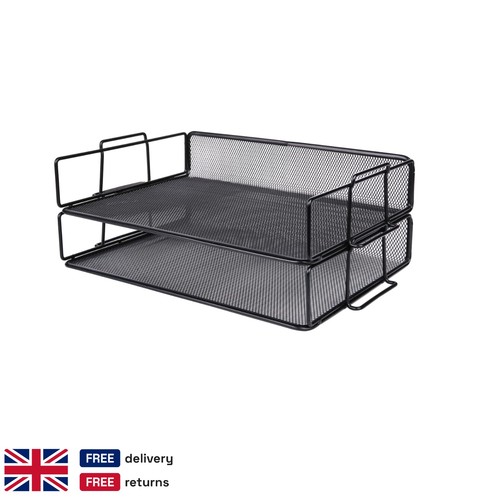 Letter tray pack black - letter,