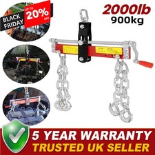 2000LB 900KG ENGINE LEVELLER CRANE HOIST CHAIN LOAD GARAGE LIFT LOADING BALANCER