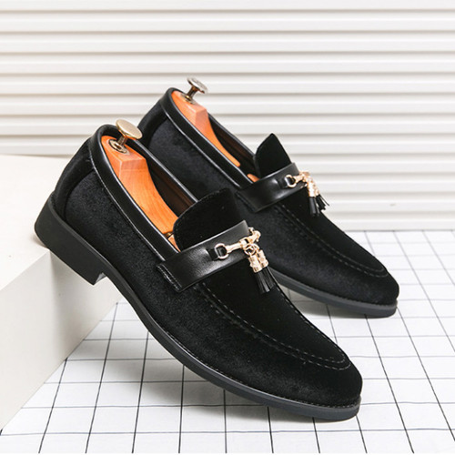 Mens velvet loafers metal - velvet,