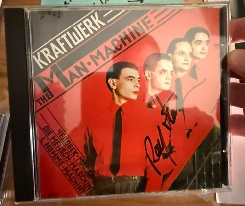 Kraftwerk ralf hutter signed - kraftwerk,