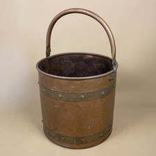 Antique metal copper coal - antique,