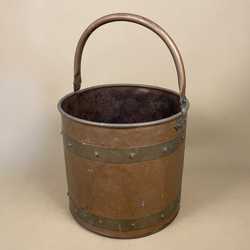 Antique metal copper coal - metal,
