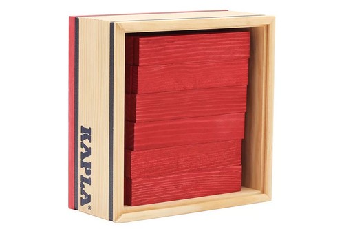 Kapla wooden chips box - chips, 40