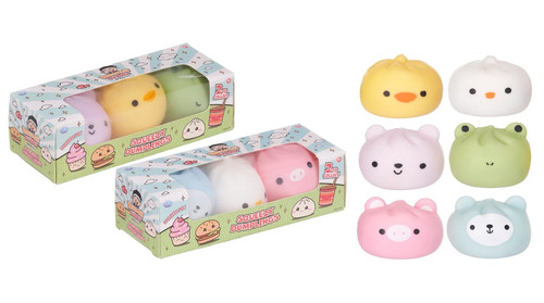 Squishy dumplings fidget hand - dumplings,