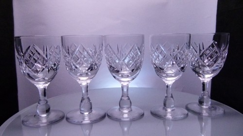 Vintage small cut crystal