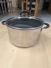 Circulon Momentum 5.7l Stainless Steel Induction Saucepan with Lid.