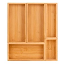 bamboo drawer organizer