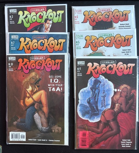 Codename knockout six issues - knockout,