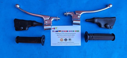 Bultaco levers throtle grips - bultaco, levers,