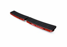 Sprinter 2006 > 2018 Rhino SafeStep Rear Step Twin Black Sensors TWIN WHEELS