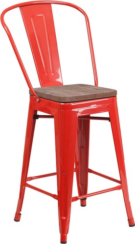 Industrial style red - 24",