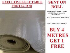 Premium Heavy Duty Grey Thick Felt Table Scratch Protector Heat Resistant