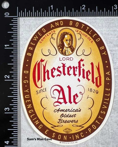 Yuengling lord chesterfield - yuengling,