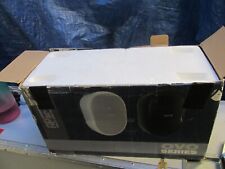 Boxed Apart OVO5T white wall mount speakers with brackets 100v line / 16 ohm 80w