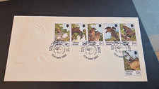 SOLOMON ISLANDS SG 461-466 SEA EAGLE FDC