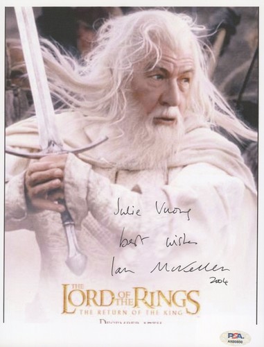 Ian mckellen signed - mckellen,
