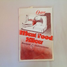 Vintage Oster Meat/Food Slicer