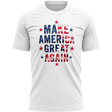 USA Mens T Shirt America Great Again shirt Slogan Country Him American Flag S...