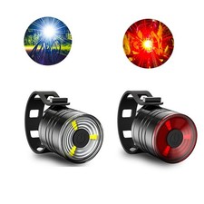 2pcs LED Bike Light Set